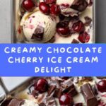 No-Churn Chocolate Cherry Ice Cream Recipe