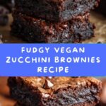 Vegan Zucchini Brownies Without Added Sugar Recipe