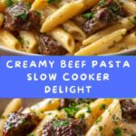 Creamy Slow Cooker Beef Pasta Recipe
