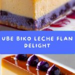 Ube Biko Leche Flan Recipe