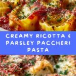 Ricotta & Parsley Paccheri Recipe