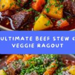 Melt-in-Your-Mouth Beef Stew with Vegetable Ragout Recipe