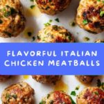 Italian-Style Chicken Meatballs Recipe