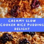 Slow Cooker Rice Pudding Dessert Recipe