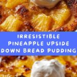 Pineapple Upside Down Bread Pudding Recipe