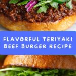 Teriyaki Beef Burger Recipe