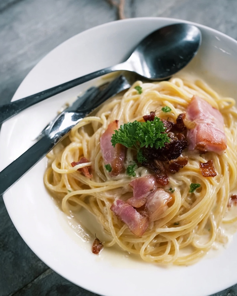Classic Spaghetti Carbonara Recipe - Recipe Image
