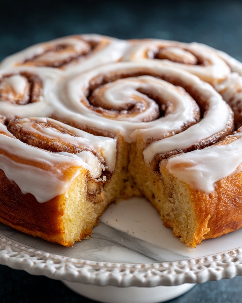 Cinnamon Roll Cake Recipe - Recipe Image