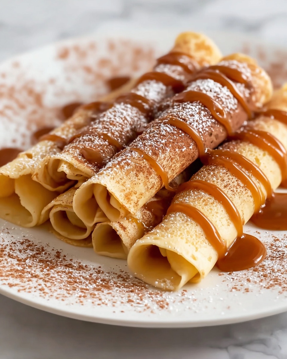 Cinnamon Roll Protein Crepes Recipe - Recipe Image