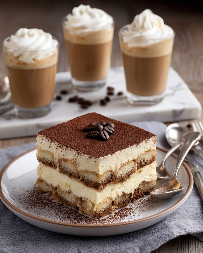 Classic Tiramisu with Espresso Recipe