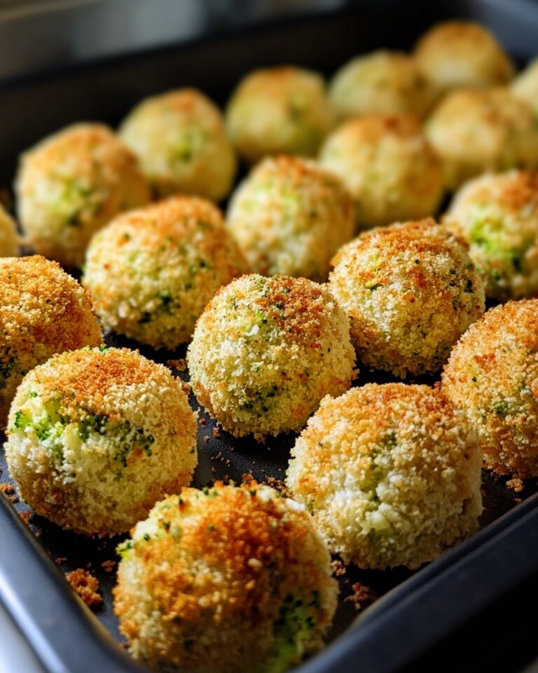 Broccoli Cheese Balls Recipe