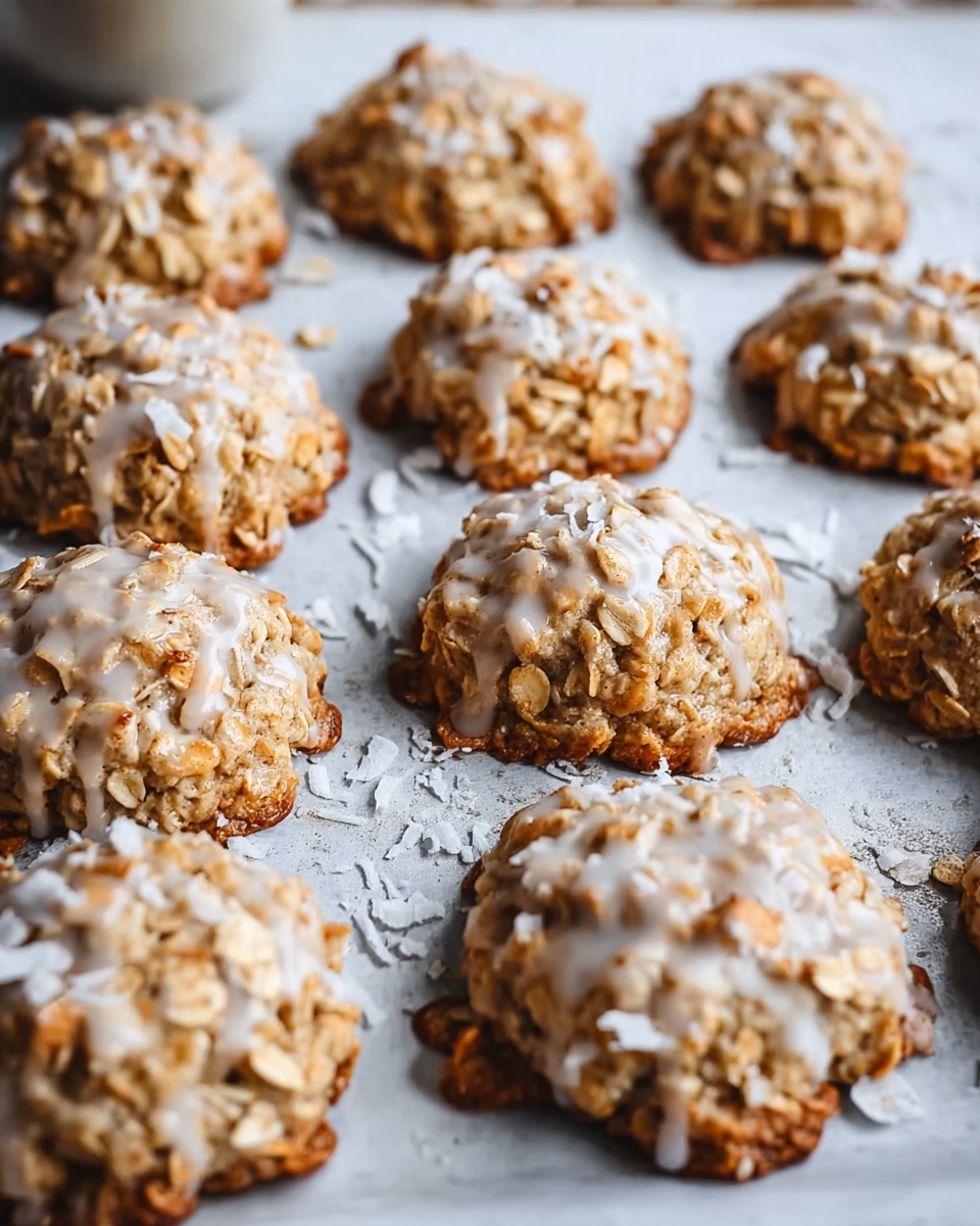 No-Bake Coconut Praline Cookies Recipe - Recipe Image