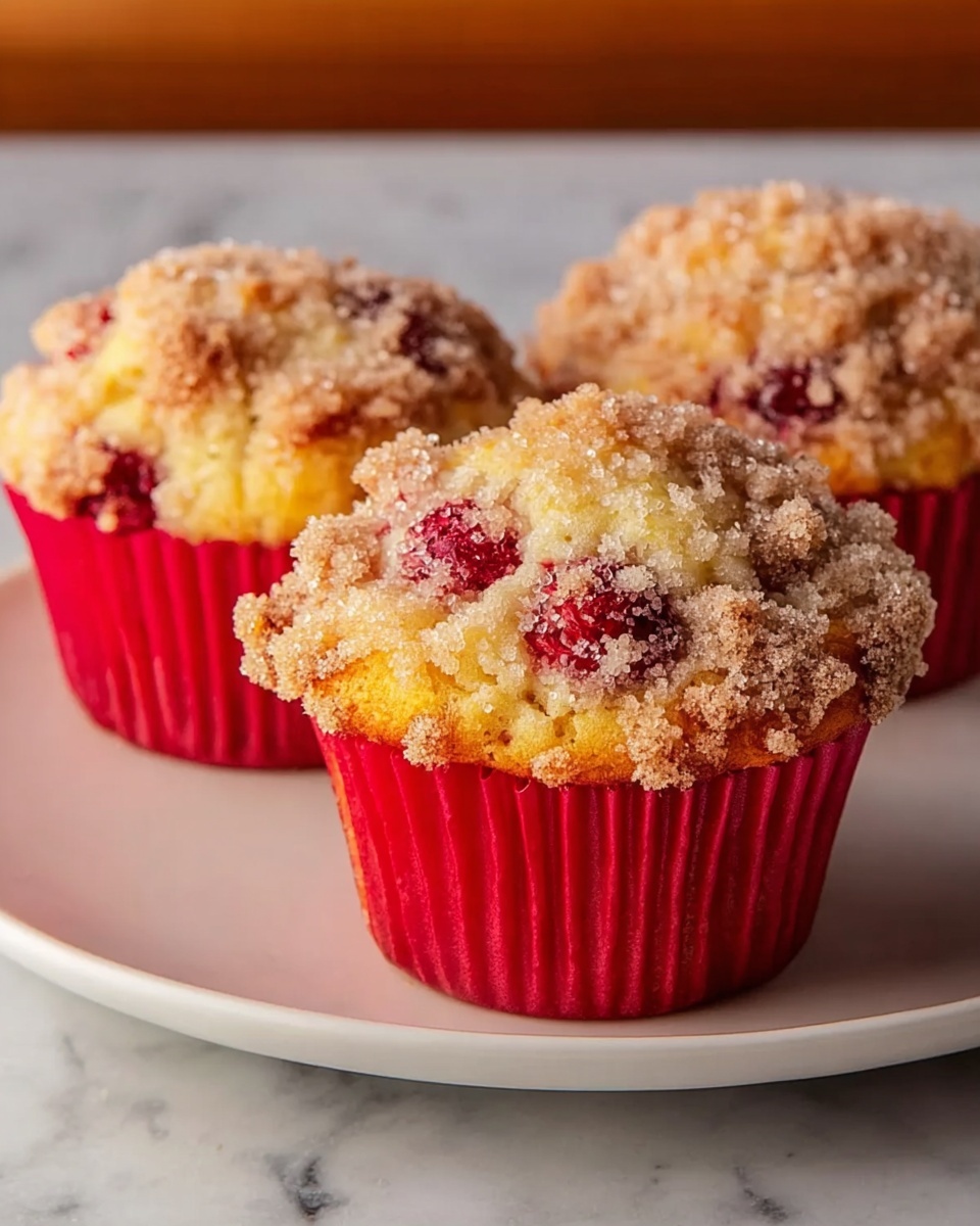 Cherry Cobbler Muffins Recipe - Recipe Image