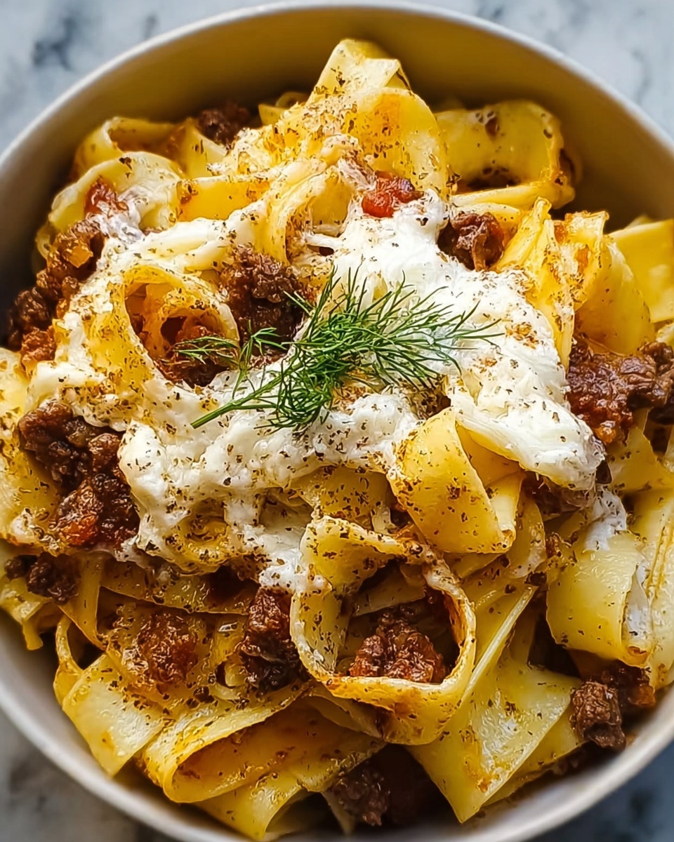Creamy Calabrian Chili Pappardelle with Sausage & Fennel Recipe - Recipe Image