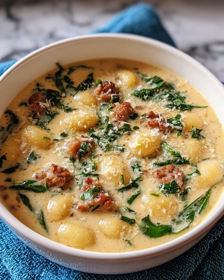 Creamy Parmesan Italian Sausage Ditalini Soup Recipe