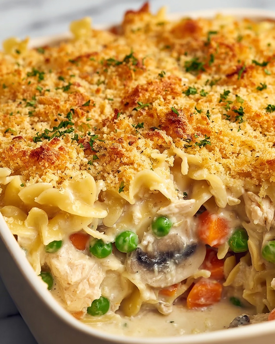 Chicken Noodle Casserole Recipe - Recipe Image