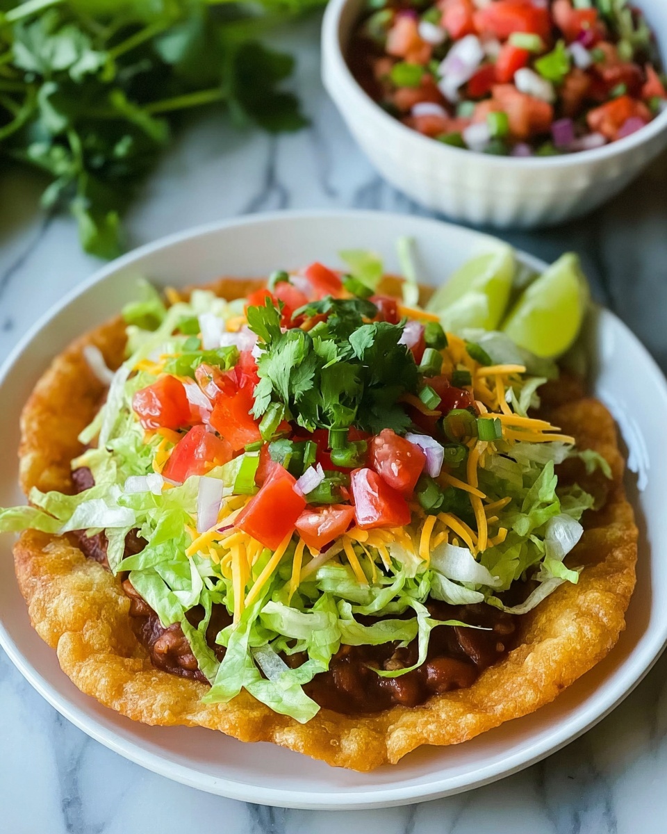 Navajo Tacos on Fry Bread Bliss Recipe - Recipe Image