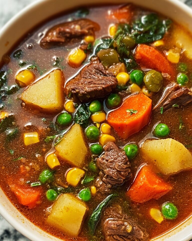 Mom’s Old Fashioned Vegetable Beef Soup Recipe