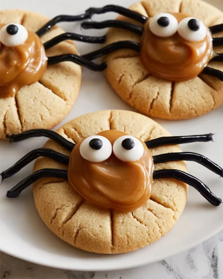 Peanut Butter Spider Cookies Recipe