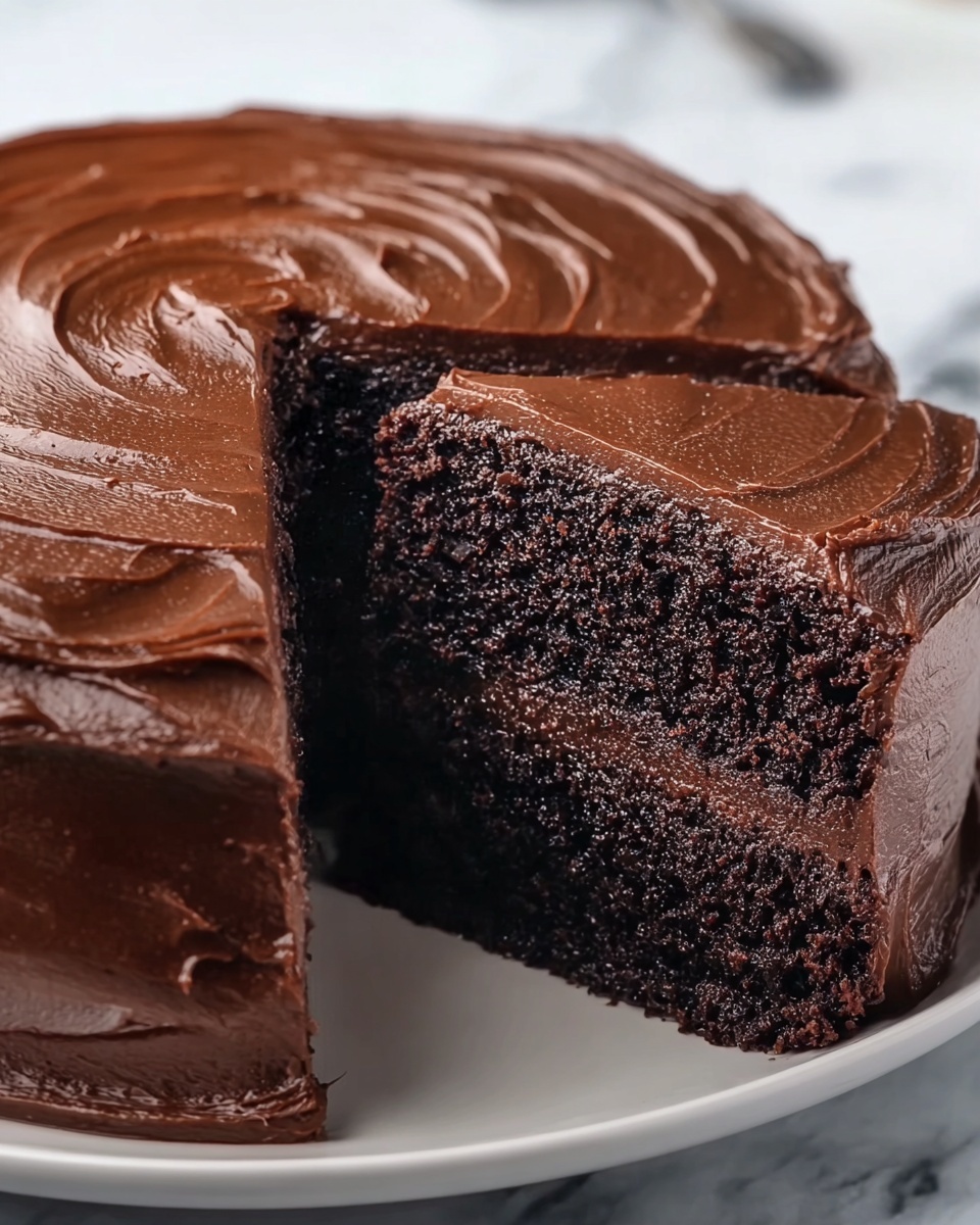 Dreamy Moist Matilda Chocolate Cake Recipe - Recipe Image