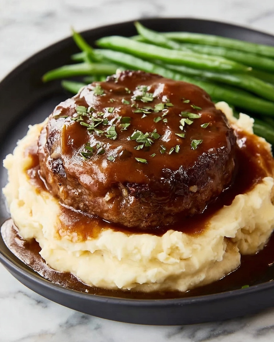 Simple Salisbury Steak Recipe - Recipe Image