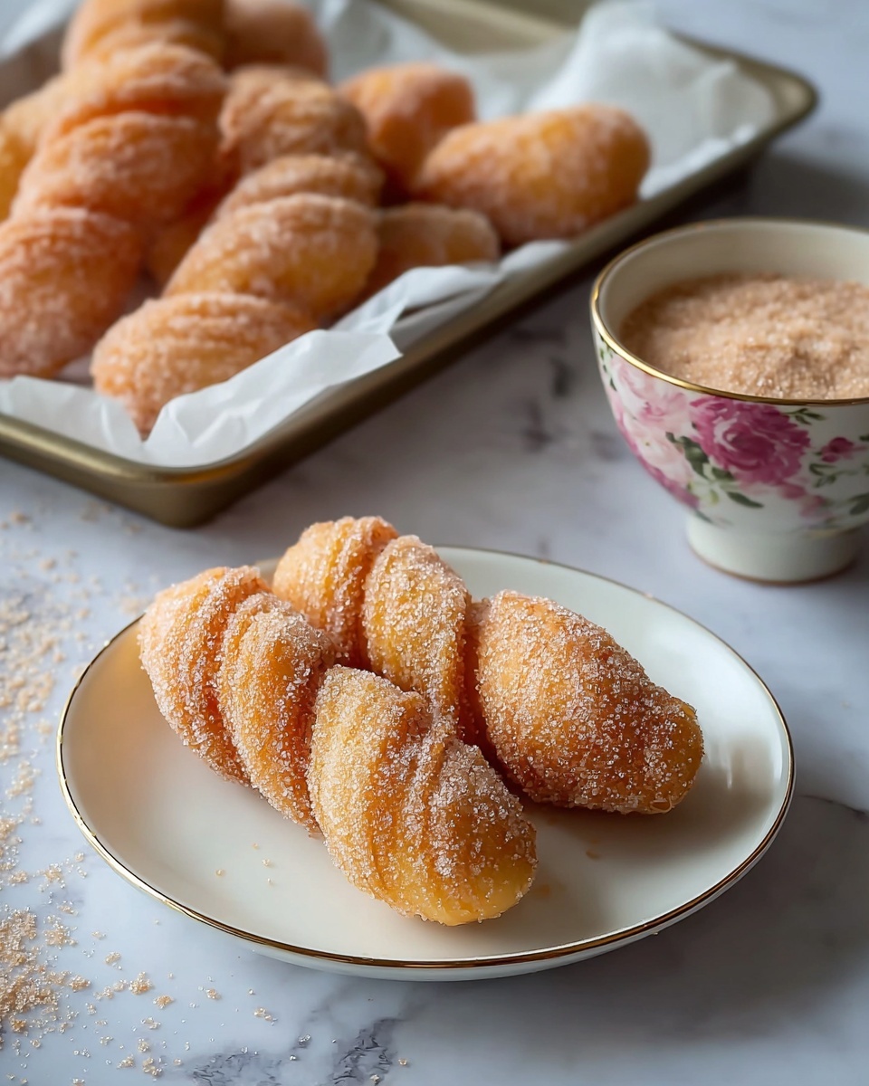 Cinnamon Sugar Twist Doughnuts Recipe - Recipe Image