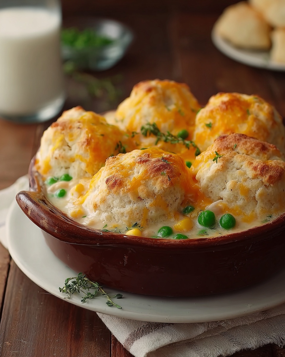 Chicken Cobbler with Red Lobster Biscuit Mix Recipe - Recipe Image