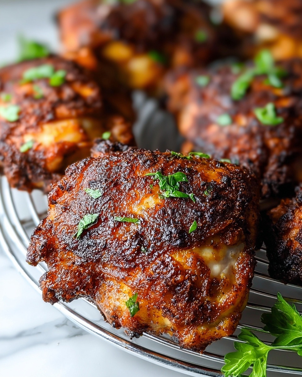 Air Fryer Chicken Thighs Recipe - Recipe Image