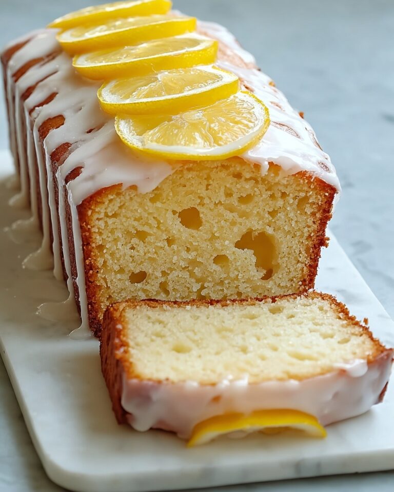Lemon Pound Cake Recipe