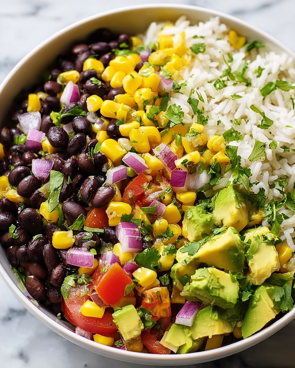 Black Bean Corn Avocado Salad Recipe - Recipe Image