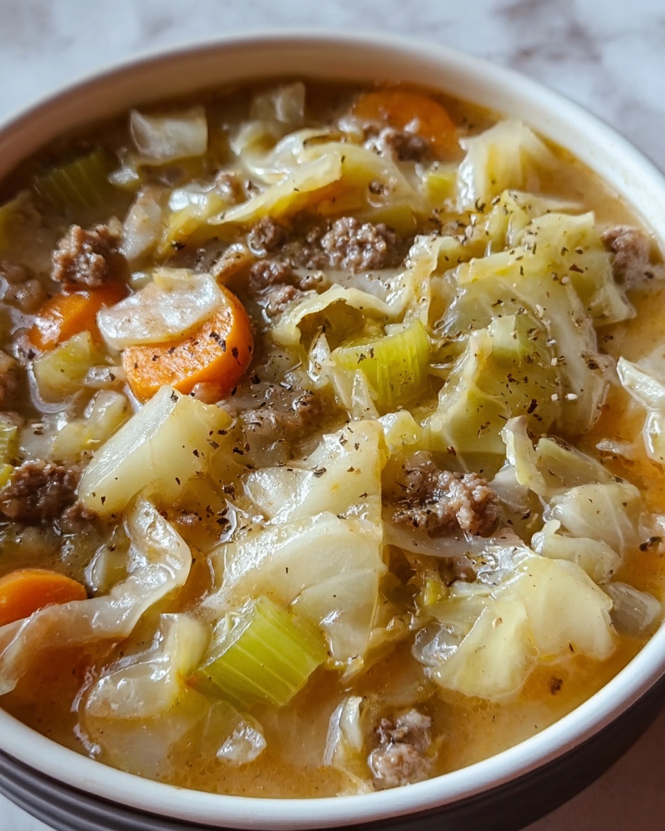 Cabbage Soup with Ground Beef Recipe - Recipe Image
