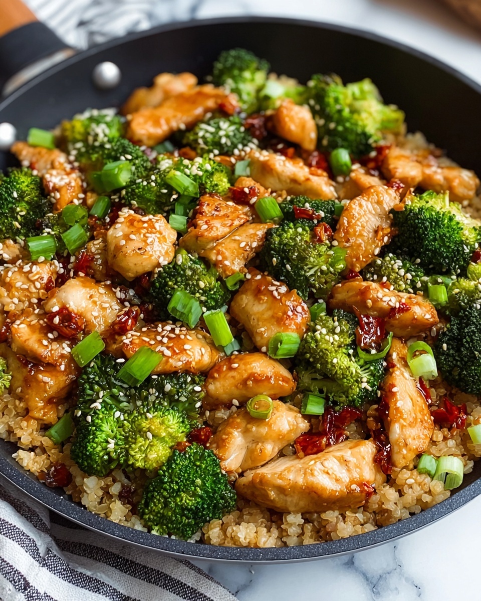 Teriyaki Chicken Skillet Casserole with Broccoli Recipe - Recipe Image