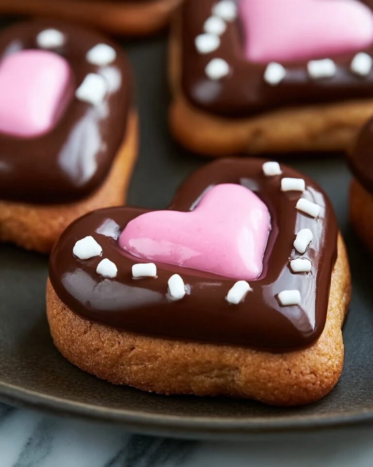 Chocolate-Covered Heart-Shaped Pretzels Recipe
