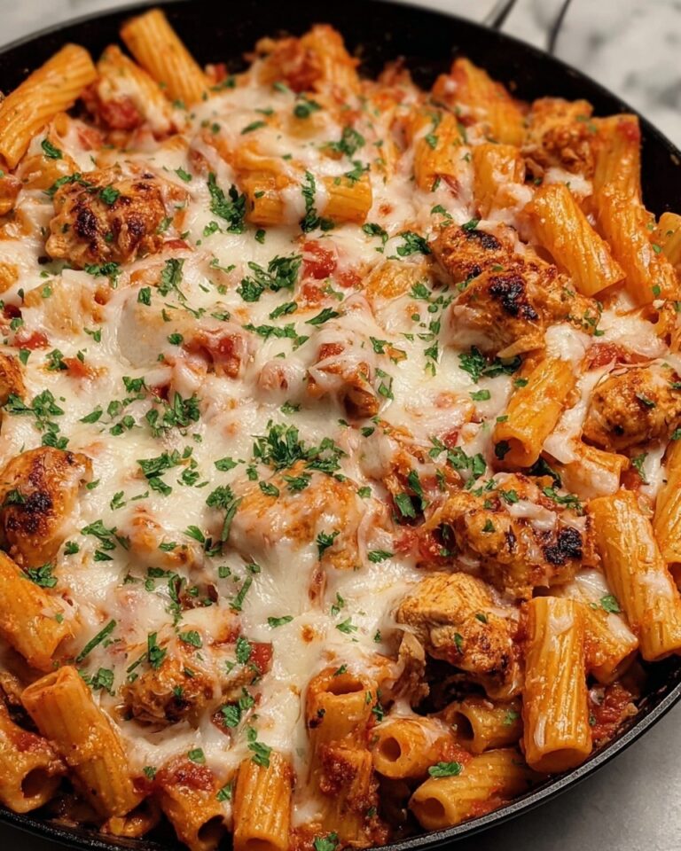One-Pot Chicken Parmesan Pasta Recipe
