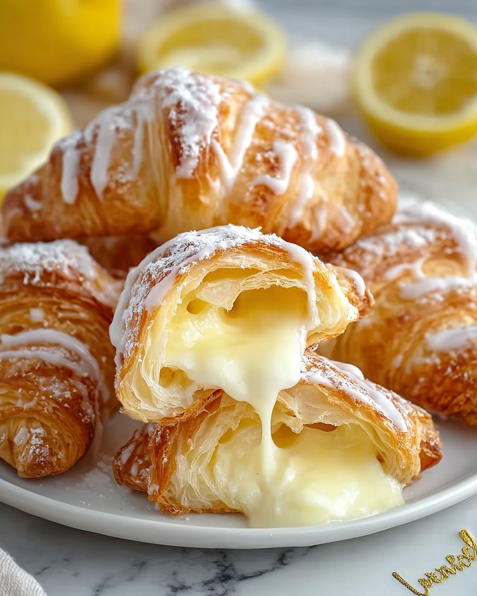 Lemon Cheesecake Crescent Rolls Recipe - Recipe Image
