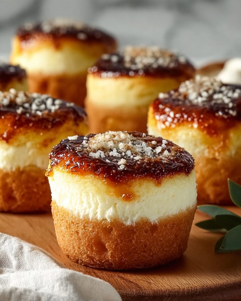 Vanilla Bean Crème Brûlée Cheesecake Cupcakes Recipe