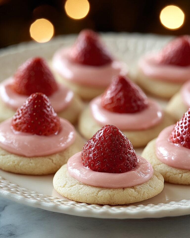 Strawberry Kiss Cookies Recipe