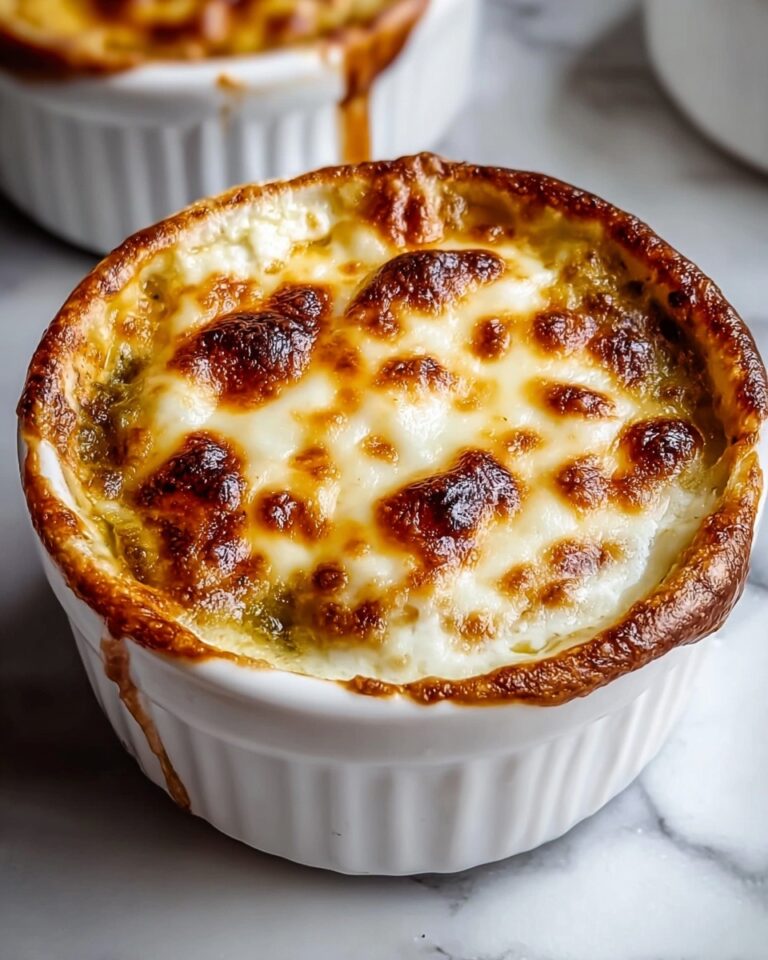 Chile Relleno Soup with Cheddar and Cream Cheese Recipe