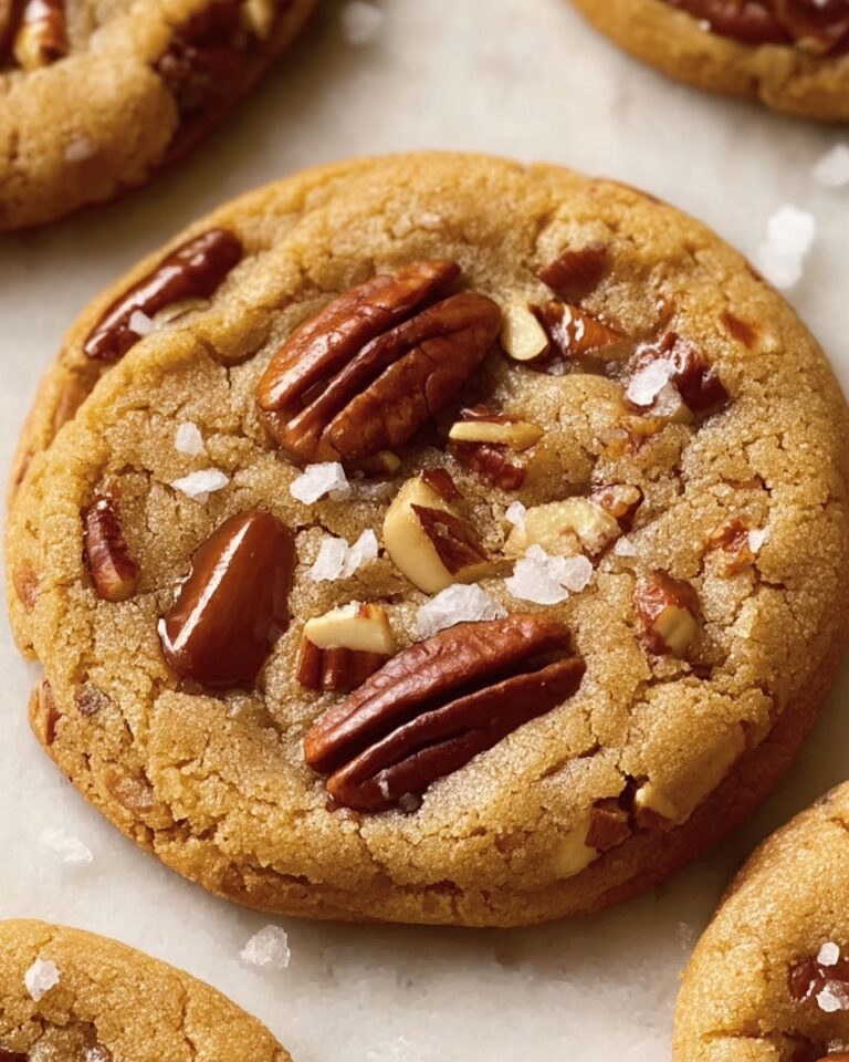 Salted Caramel Pecan Chocolate Chip Cookies Recipe