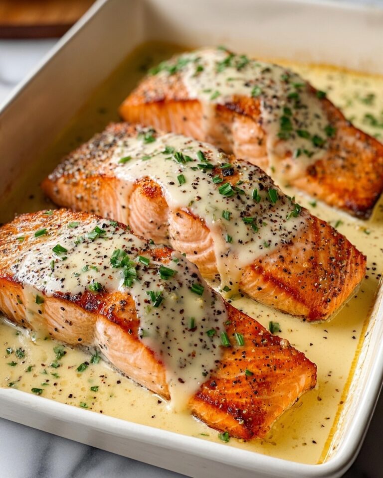 Simple Baked Boursin Salmon Recipe