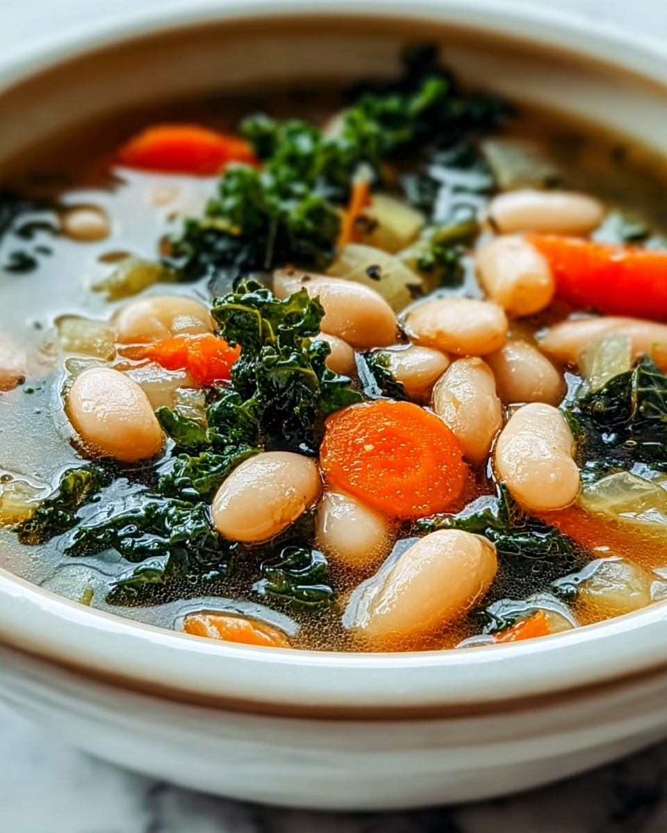 Tuscan White Bean and Kale Soup Recipe - Recipe Image