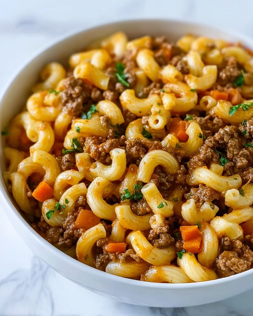 Cheeseburger Pasta Recipe - Recipe Image