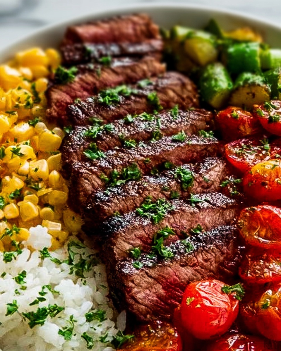Mediterranean Steak Bowls: An Incredible Ultimate Feast Recipe - Recipe Image