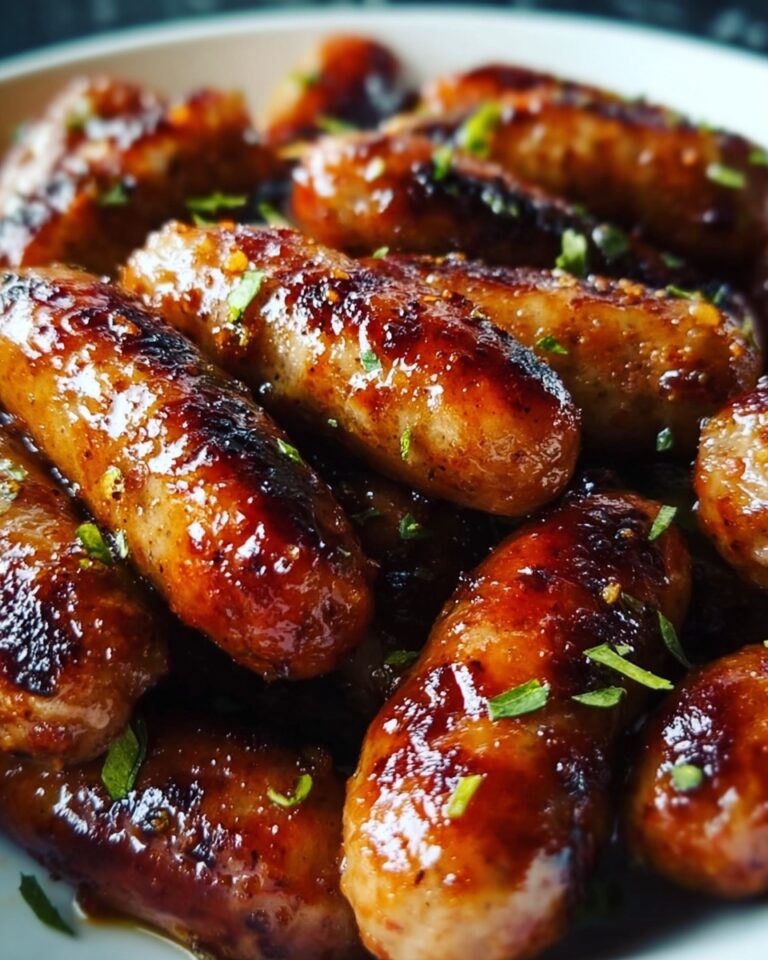 Sweet & Savory Honey Garlic Sausage Recipe