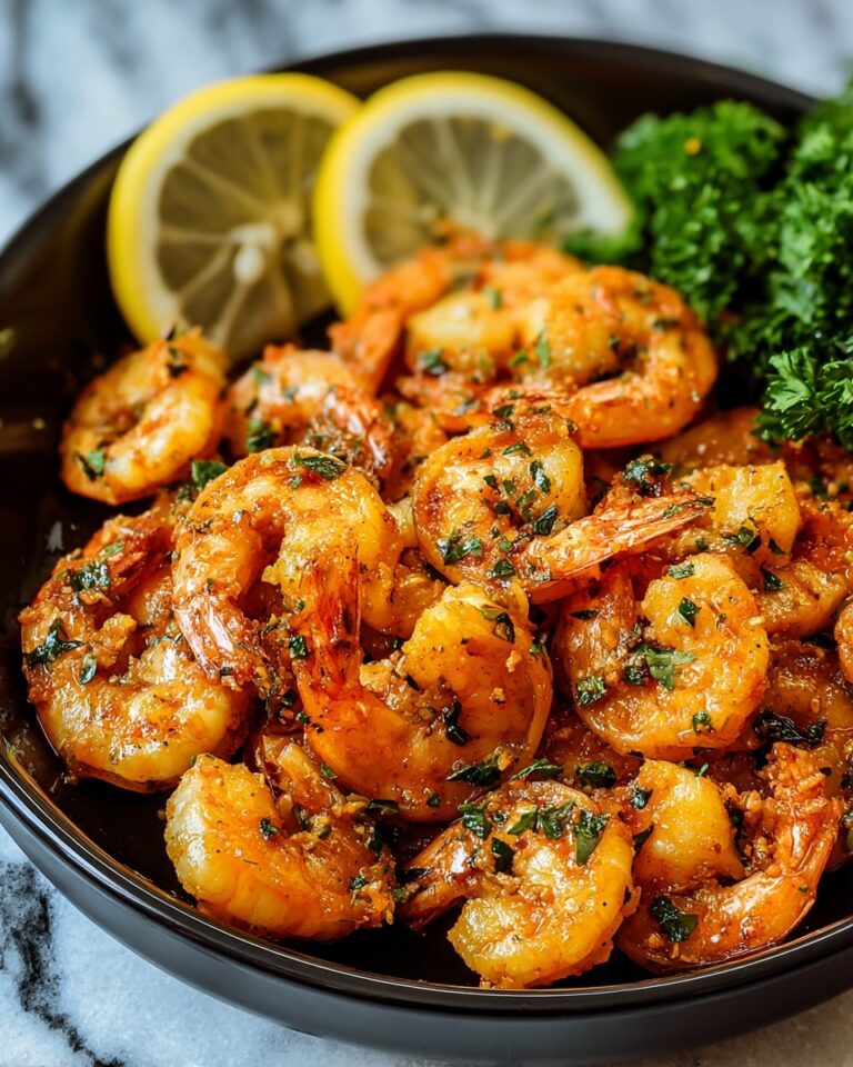 Spicy Lemon Garlic Shrimp Recipe