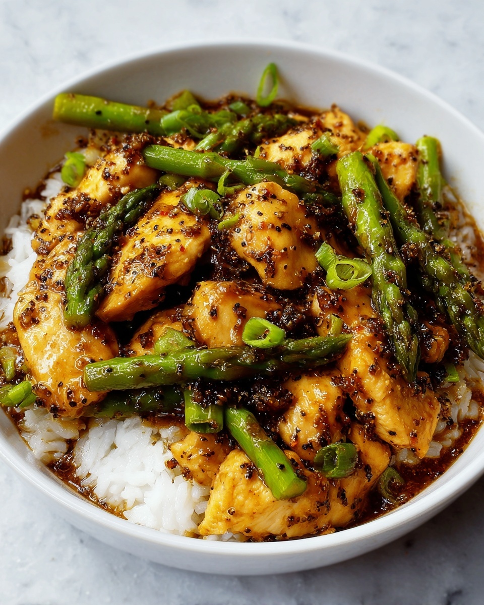 Turmeric Chicken and Asparagus Recipe - Recipe Image