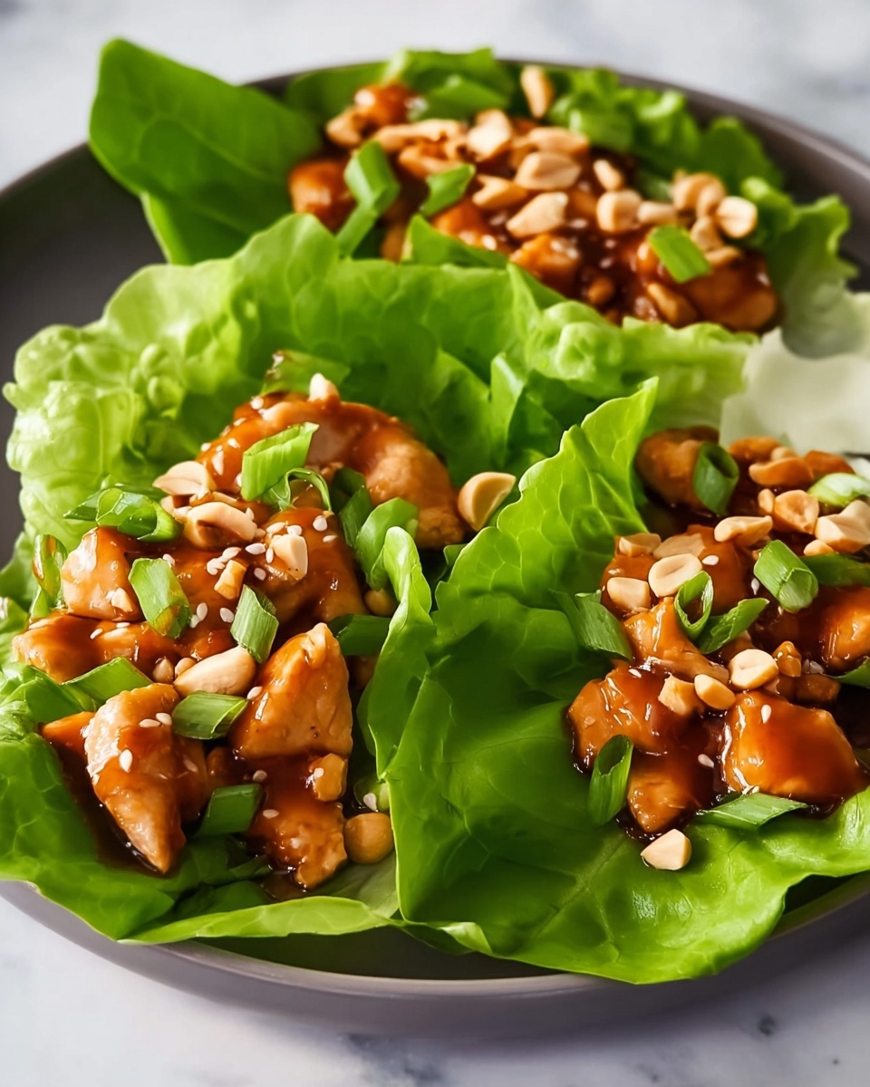Flavorful Teriyaki Chicken Lettuce Wraps – Light, Easy & Delicious! Recipe - Recipe Image
