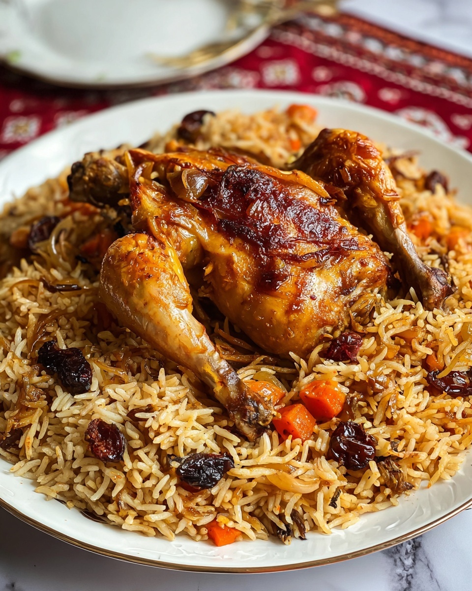 Chicken Kabsa (Arabian Chicken and Rice) Recipe - Recipe Image