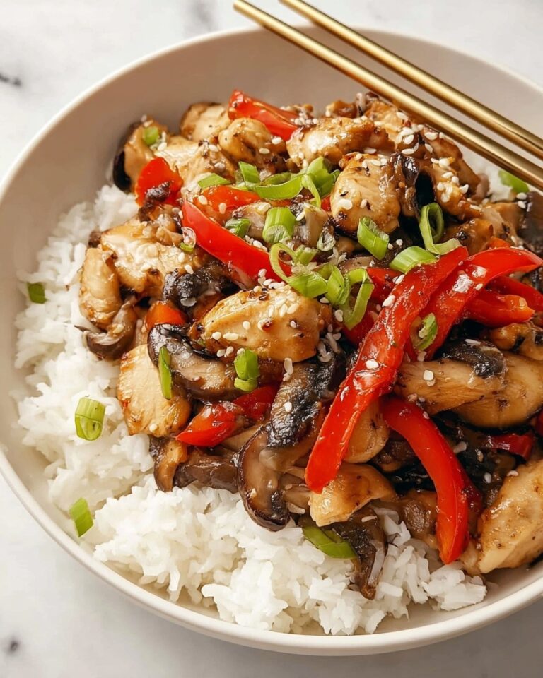 Chicken Mushroom Stir Fry Recipe