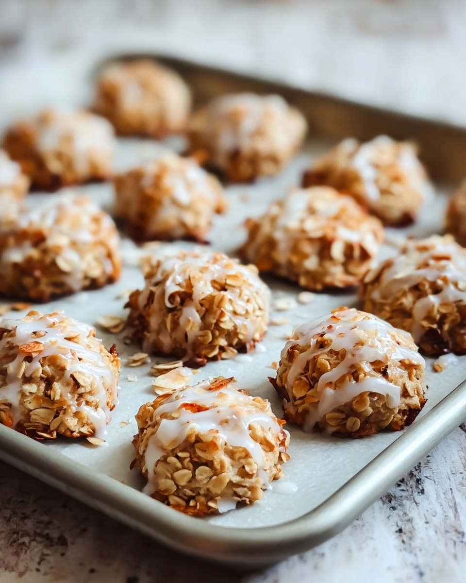 No-Bake Coconut Praline Cookies Recipe - Recipe Image